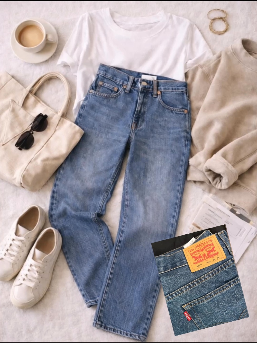 Levi’s 505 Straight Leg Jeans NWOT | W28 L28 | Vintage Style Unisex